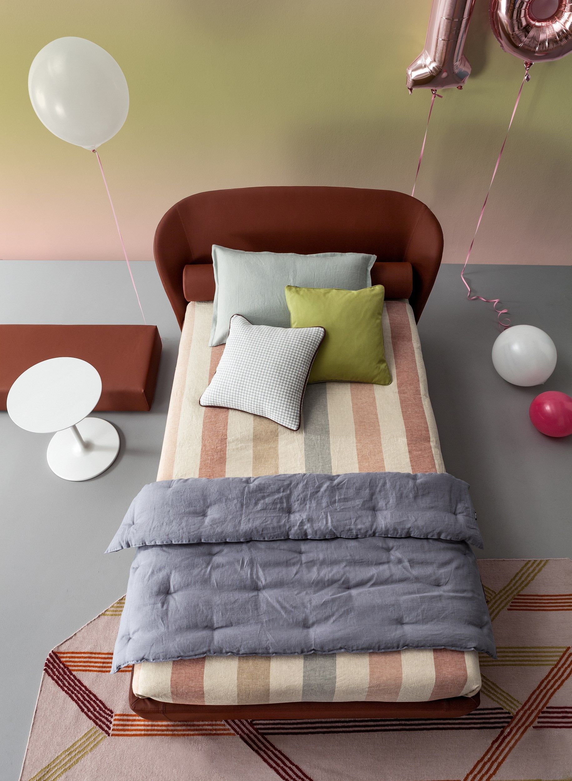 Односпальная кровать с мягким изголовьем Twils Carnaby ARCH-00089135 - Вид №4