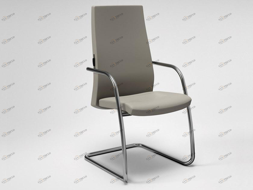 FANTONI Консольное кожаное кресло с подлокотниками для залов ожидания Seating system sun-id-1358365