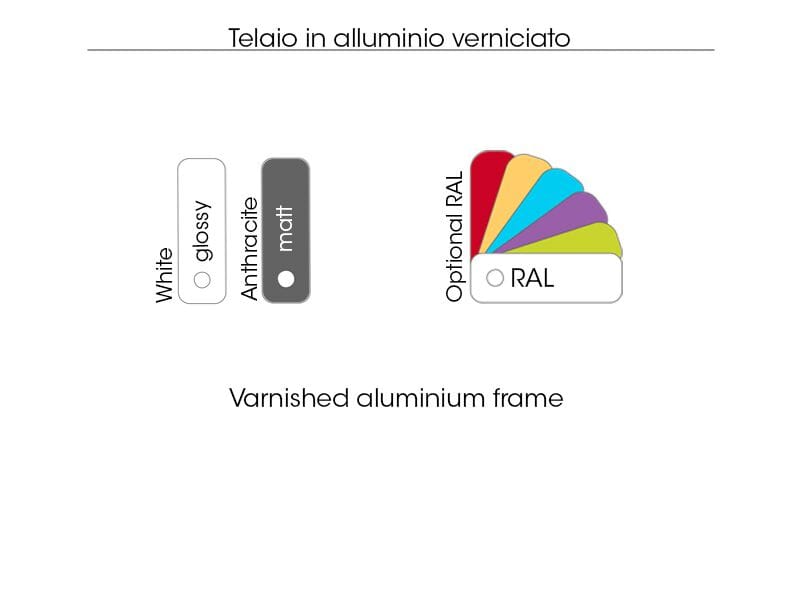 Алюминиевая двуспальная кровать с откидывающейся спинкой Crema Outdoor GIANO ARCH-00053066 - Вид №2