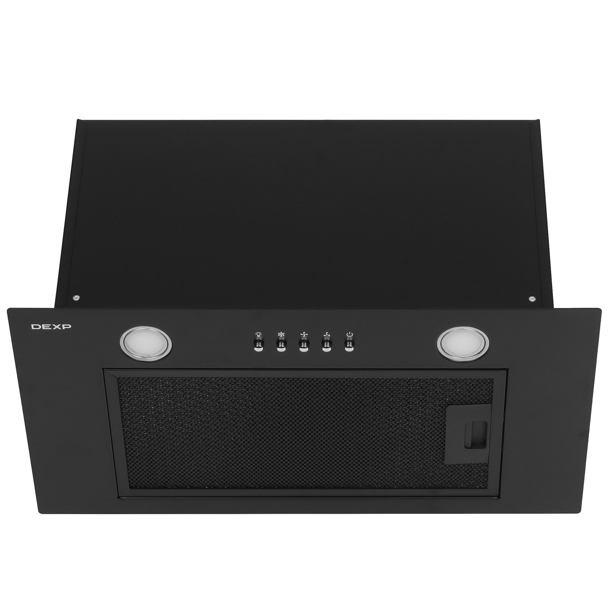 9152672 Вытяжка полновстраиваемая DEXP BH52-FN0 черный STDN-0033336 - Вид №1