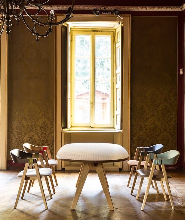 Деревянный штабелируемый стул с подлокотниками MOROSO Матильда ARCH-00136807 - Вид №15