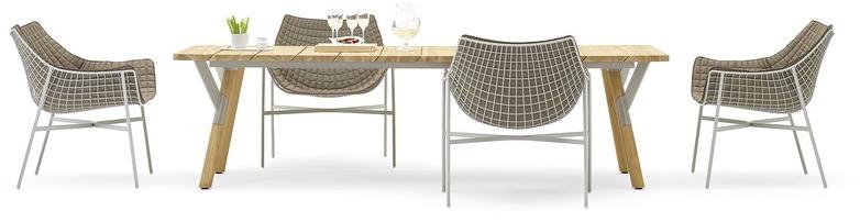 Varaschin Прямоугольный садовый стол Link 222l - Вид №2