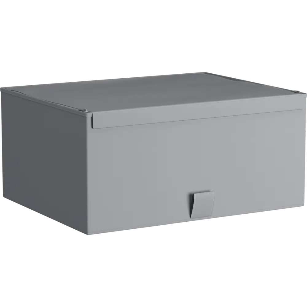 SPACEO Короб для хранения с крышкой на липучке 36x16.5x28 см 86864481 Kub STLM-1081363 - Вид №1