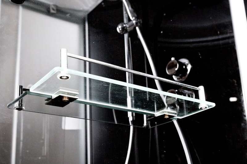 V1015 Душевая кабина DETO Серия V B01S+ эл. BLACK - Вид №3