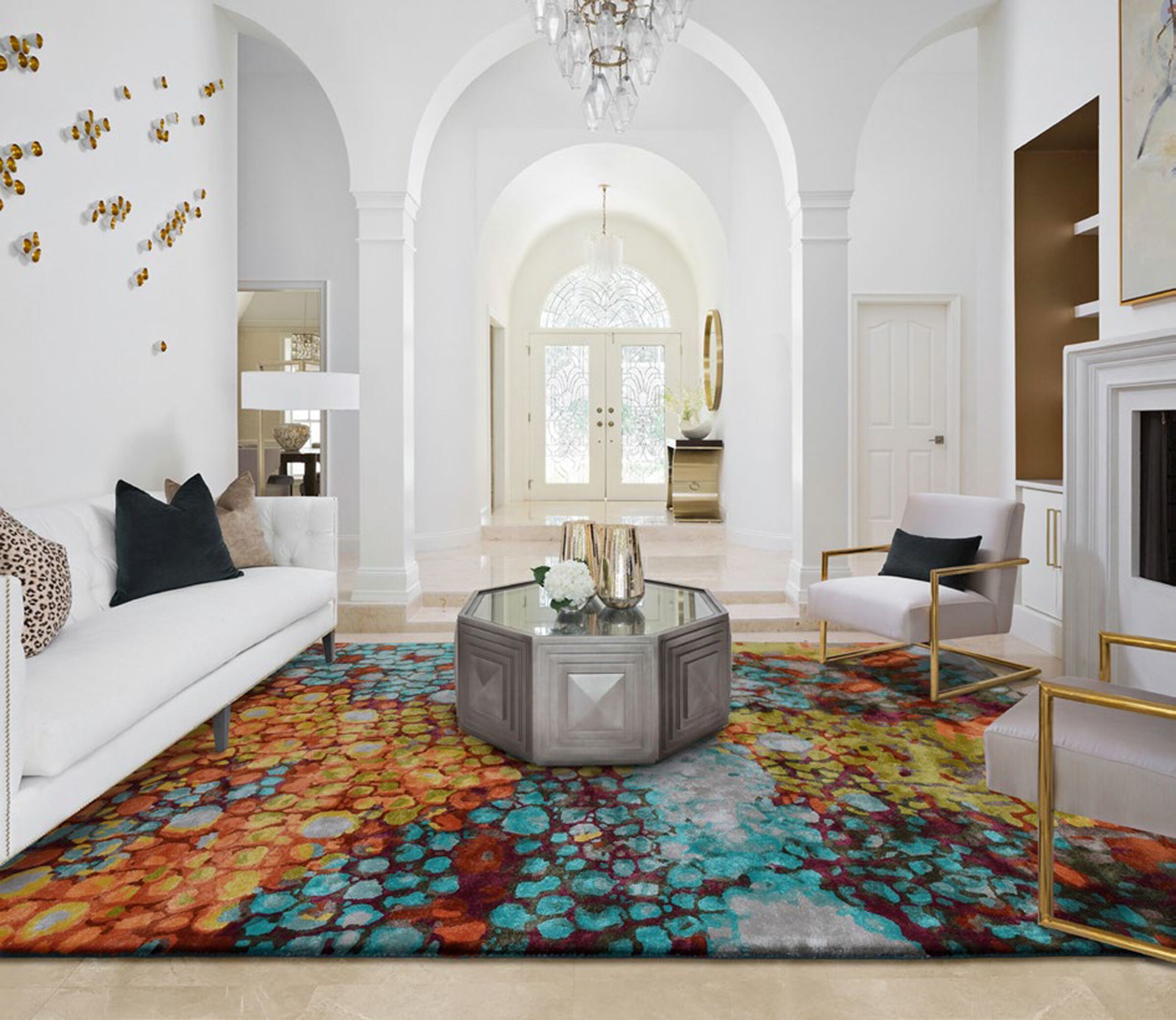 Прямоугольный ковер с длинным ворсом Ademi Exclusive ARCH-00000695 - Вид №2