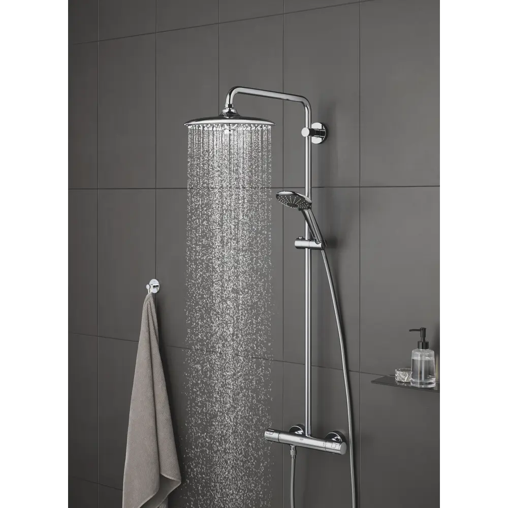 Лейка для душа Grohe Vitalio Joy 3 режима цвет хром 81971376 STLM-2108695 - Вид №3