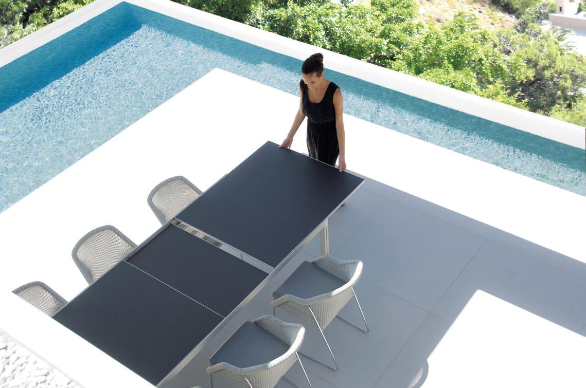 MNST1160 Обеденный стол pca white f8 360см x 100см Manutti Luna - Вид №9