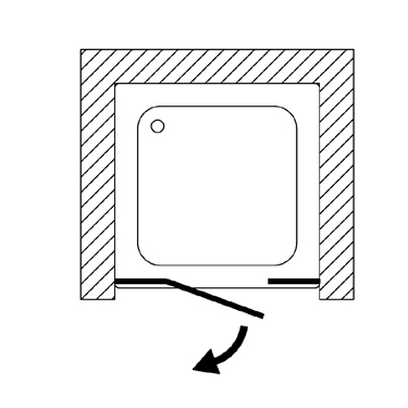 B8445LUCTR Vis Сollection душевая зона  Samo 40339 - Вид №2