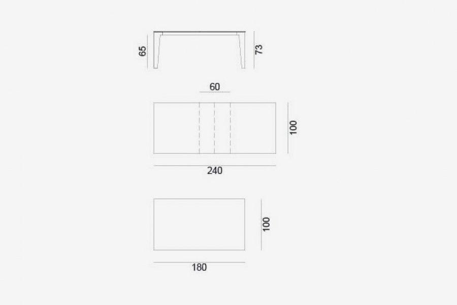Gervasoni Садовый стол из тика Gervasoni outdoor sun-id-1352265 - Вид №4
