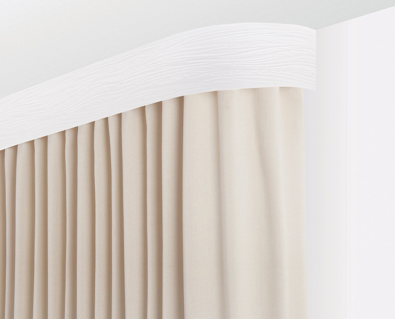 Трехрядный карниз Legrand Эдельвейс 300 см белый матовый 85881705 STLM-0065927 - Вид №2