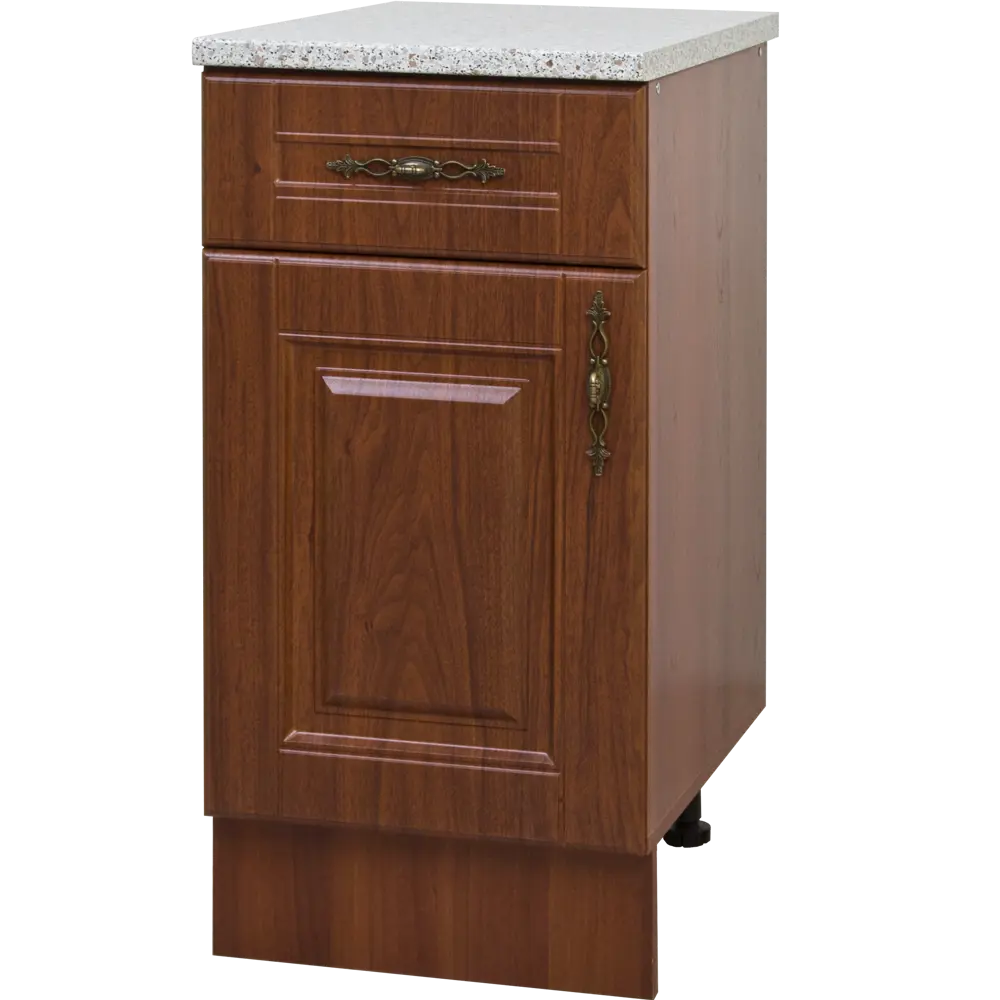 Шкаф напольный Орех Аква 40x86x60 см ЛДСП цвет коричневый 82557157 STLM-2197477 Santreyd