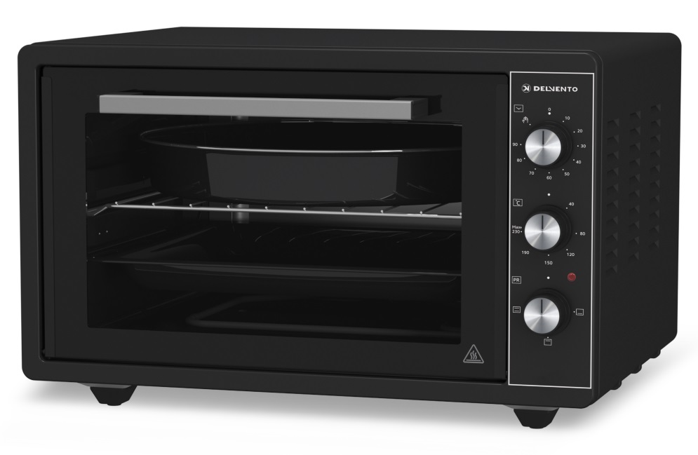 9057877 Мини-печь Delvento D4401 черный STDN-0088586 - Вид №1