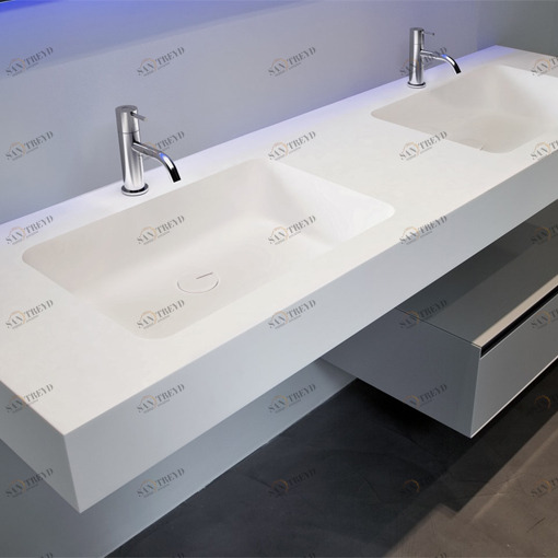 CRS54144ARCO72X2 Подвесная раковина настенная прямоугольная Antoniolupi Segno белая