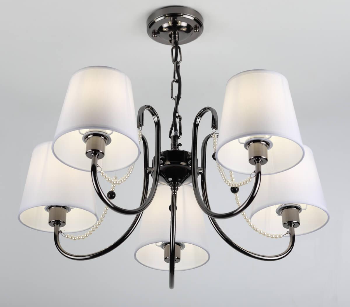 Подвесная люстра Rivoli Perla 2025-205 RIVOLI PERLA 337151 Белый;черный - Вид №1