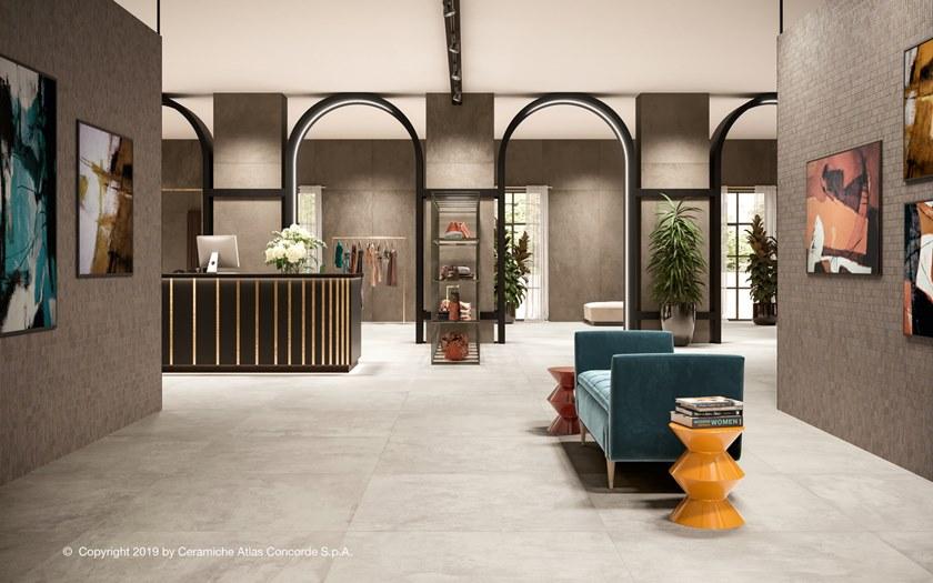 Atlas Concorde Пол из керамогранита под бетон Raw sun-id-1421703 - Вид №53