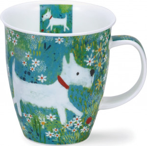 10648668 Dunoon Кружка Dunoon "Верный пёс Фидо.Невис" 480мл Фарфор костяной