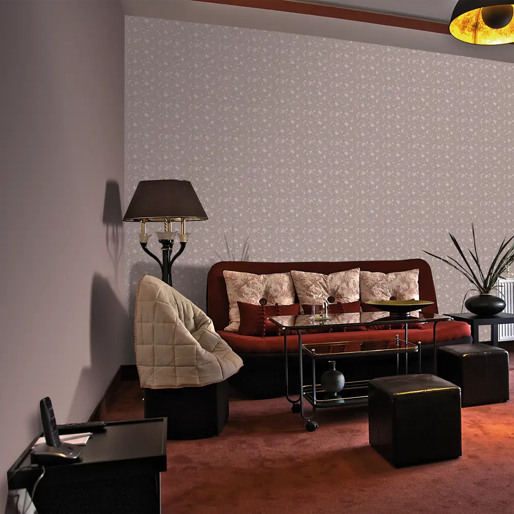 Обои флизелиновые Erismann Elegance коричневые 1.06 м 3619-5 82136394 STLM-2115937 - Вид №2