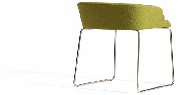 Capdell Стул с обивкой из ткани с подлокотниками Concord sun-id-1506561 - Вид №3