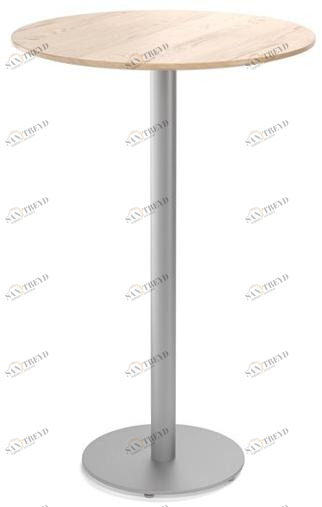 TON Высокий круглый деревянный стол Easy mix & fix 421 629