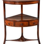 SOR27466 Угловой умывальник из красного дерева ijlbrown  - Вид №3