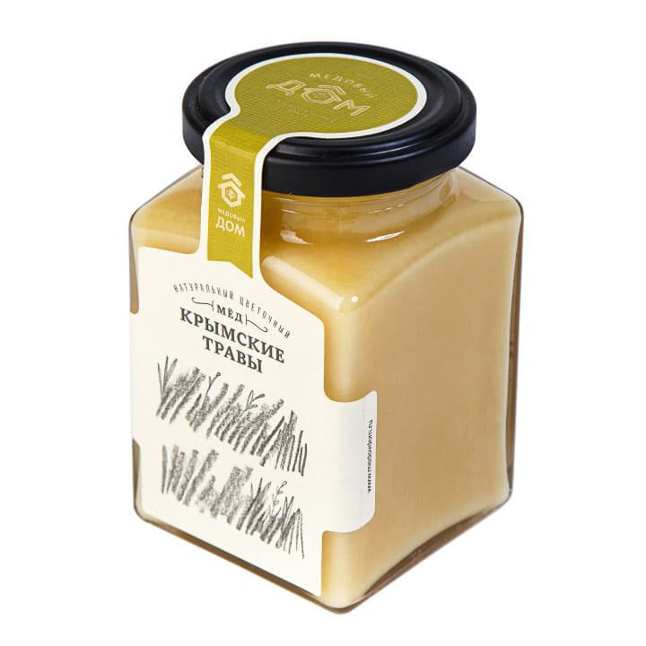 Мёд Крымские травы цветочный Медовый дом Santreyd 9386