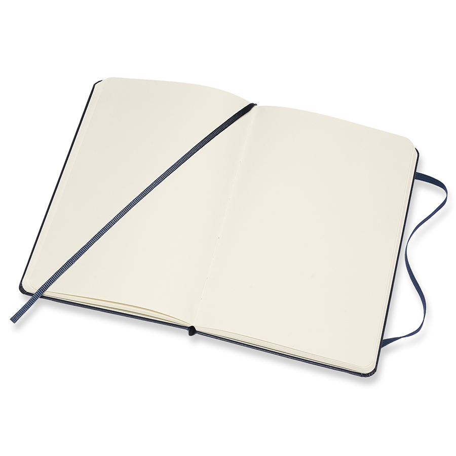 Блокнот Moleskine CLASSIC Medium 115х180мм 208стр. нелинованный твердая обложка синий 1127893 - Вид №3