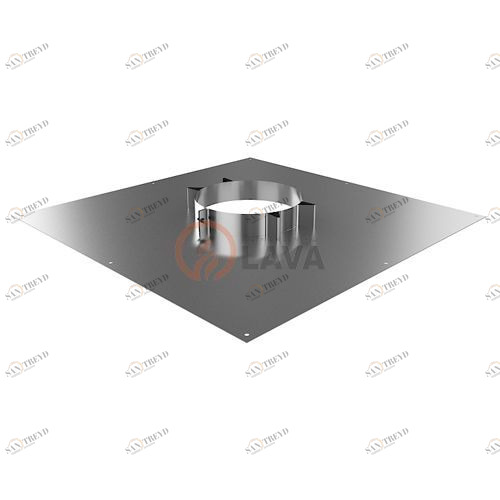 Фланец с хомутом LAVA 180, 625/625, нерж. 439 (1,0) 3156