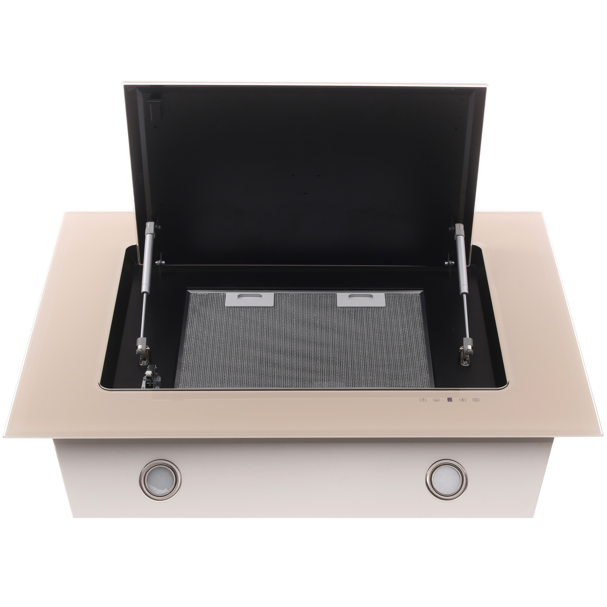 1254524 Вытяжка наклонная ELIKOR Оникс 90П-1000-Е4Д бежевый STDN-0142643 - Вид №7