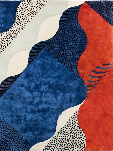 Moustache Прямоугольный коврик ручной работы  Lg01  - Вид №1