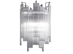 Настенный светильник из дутого стекла