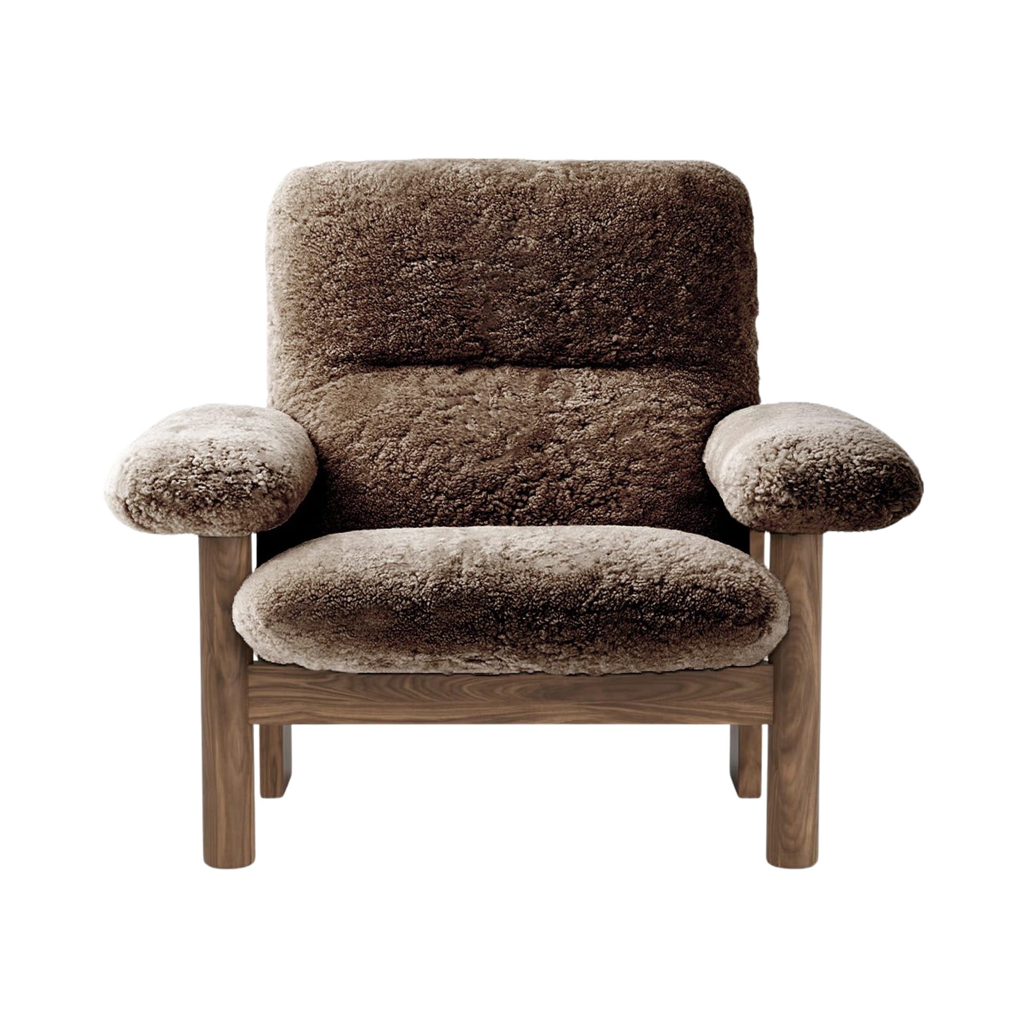 Кресло из овечьей шерсти с подлокотниками Audo Copenhagen Бразилиа ARCH-00127907 - Вид №22