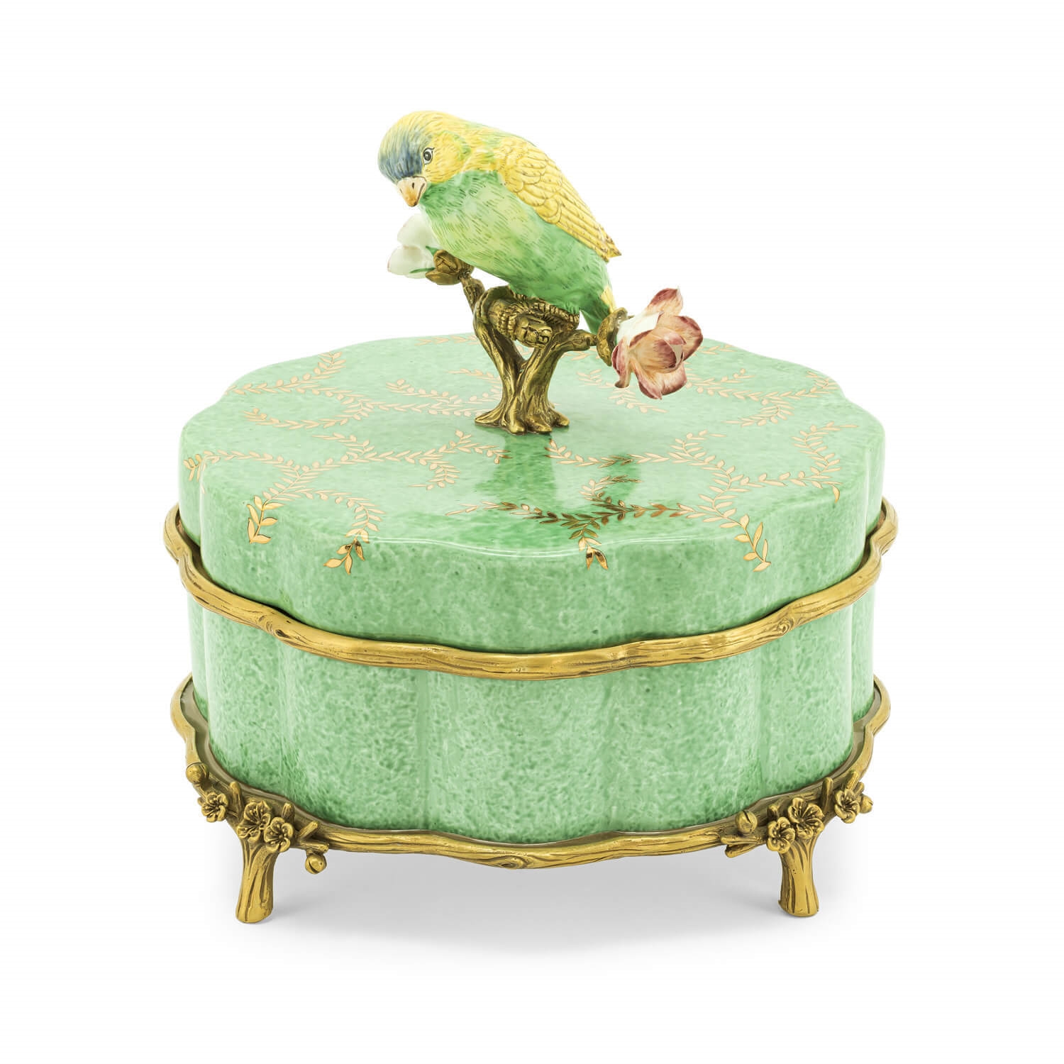 600955-70 ABHIKA КОРОБКА ATLANTA BIRD GREEN 