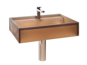 Прямоугольная подвесная раковина из смолы