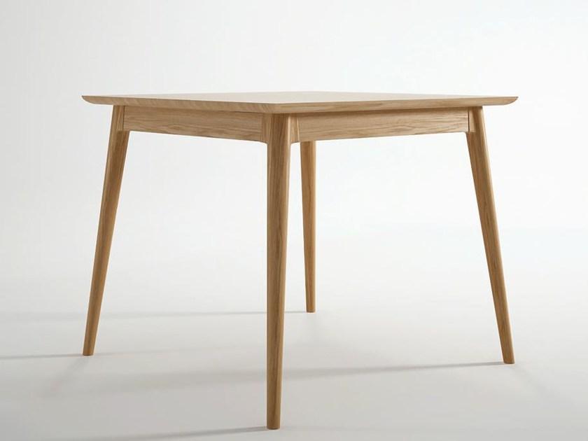 KARPENTER Квадратный деревянный стол для гостиной Vintage sun-id-1406526 - Вид №2