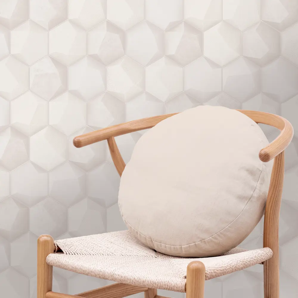 Обои флизелиновые Московская Обойная Фабрика Кент белые 1.06 м БЕЛ4328-1 STLM-2053044 - Вид №4