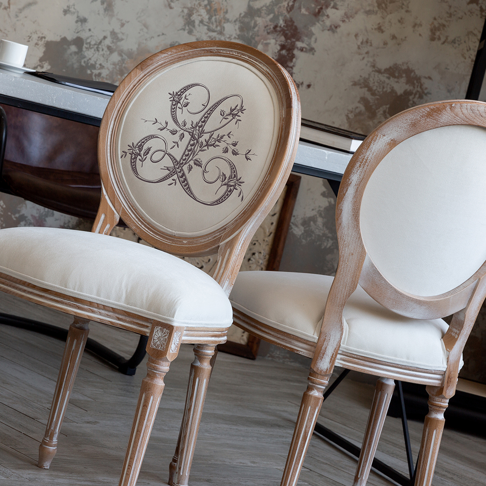 21080512 Стул «Монограмма буквы L» Object Desire Азбука мечты  - Вид №6