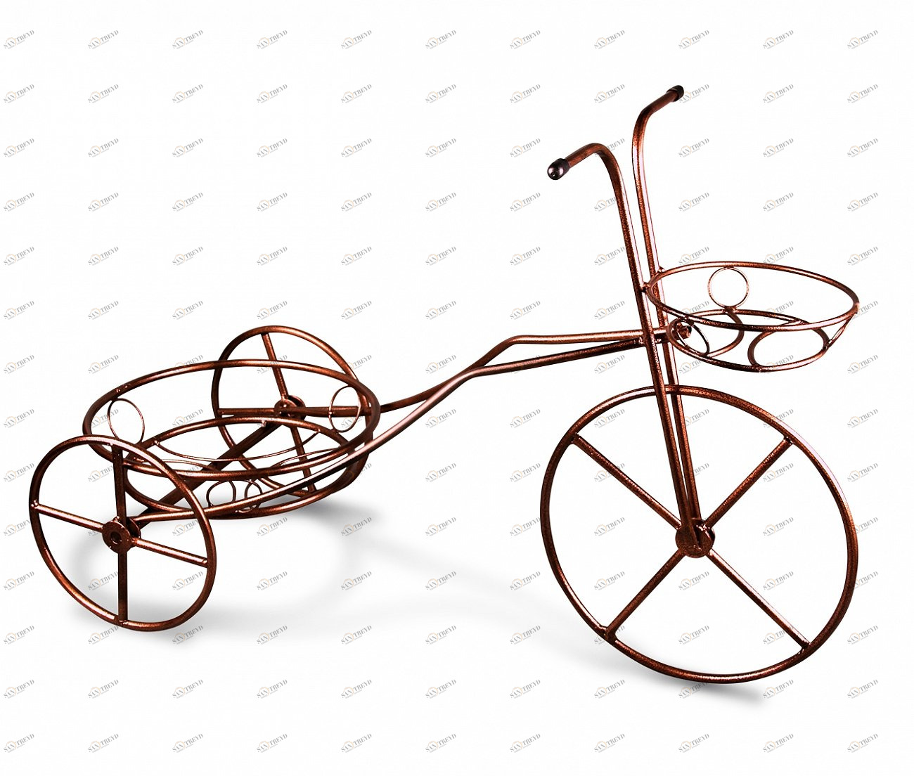 Подставка для цветов Velosiped малый медь SHEFFILTON ПОДСТАВКИ ДЛЯ ЦВЕТОВ 014993 Медный 