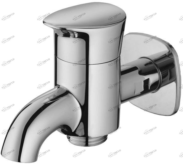 JUSTIME Настенный однорычажный смеситель для раковины из хромированной латуни Pan ii sun-id-1372902