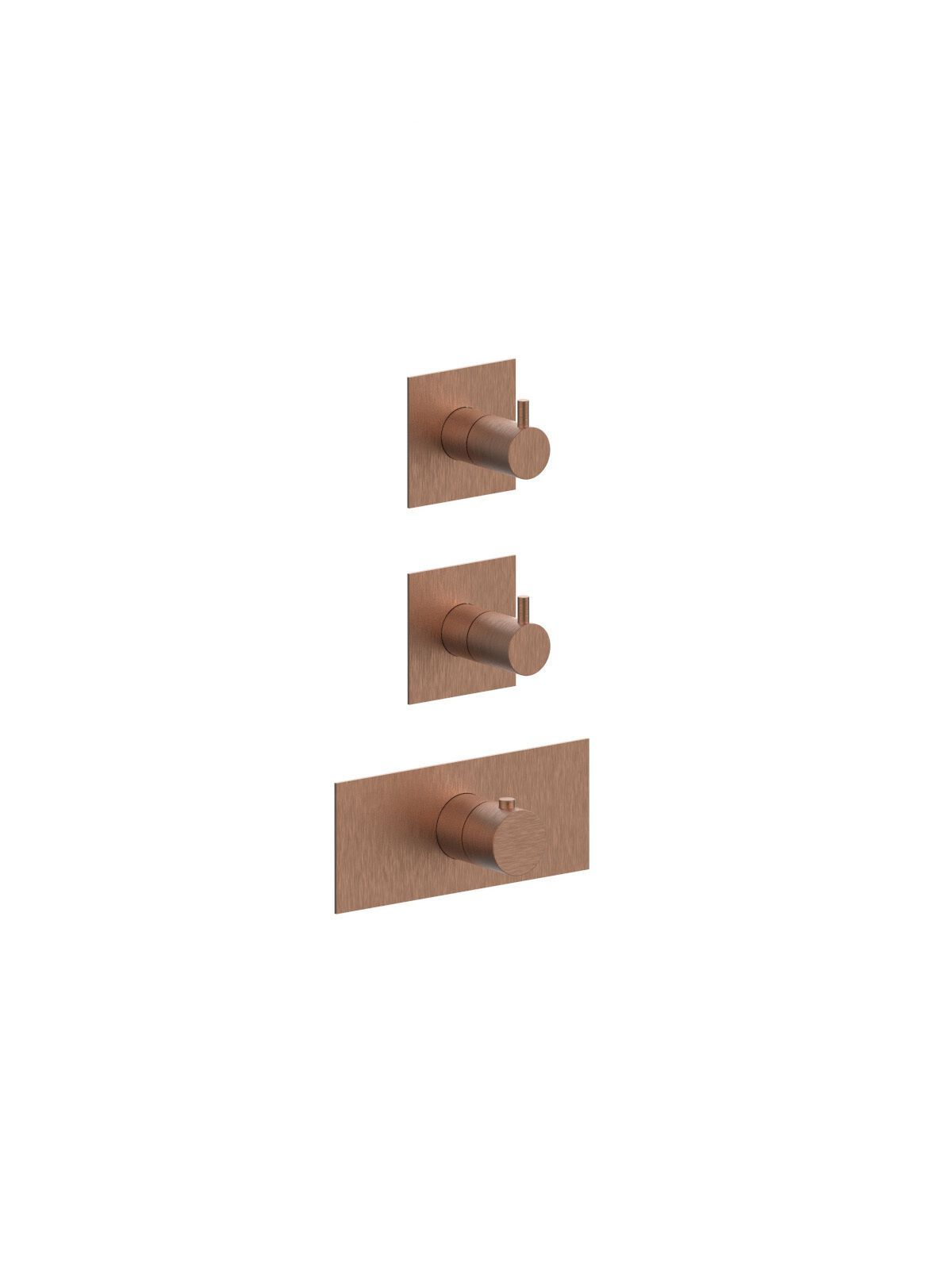 Термостатический смеситель для душа с 3 отверстиями Rubinetterie Frattini отдельная эстетика ARCH-00039457 - Вид №2