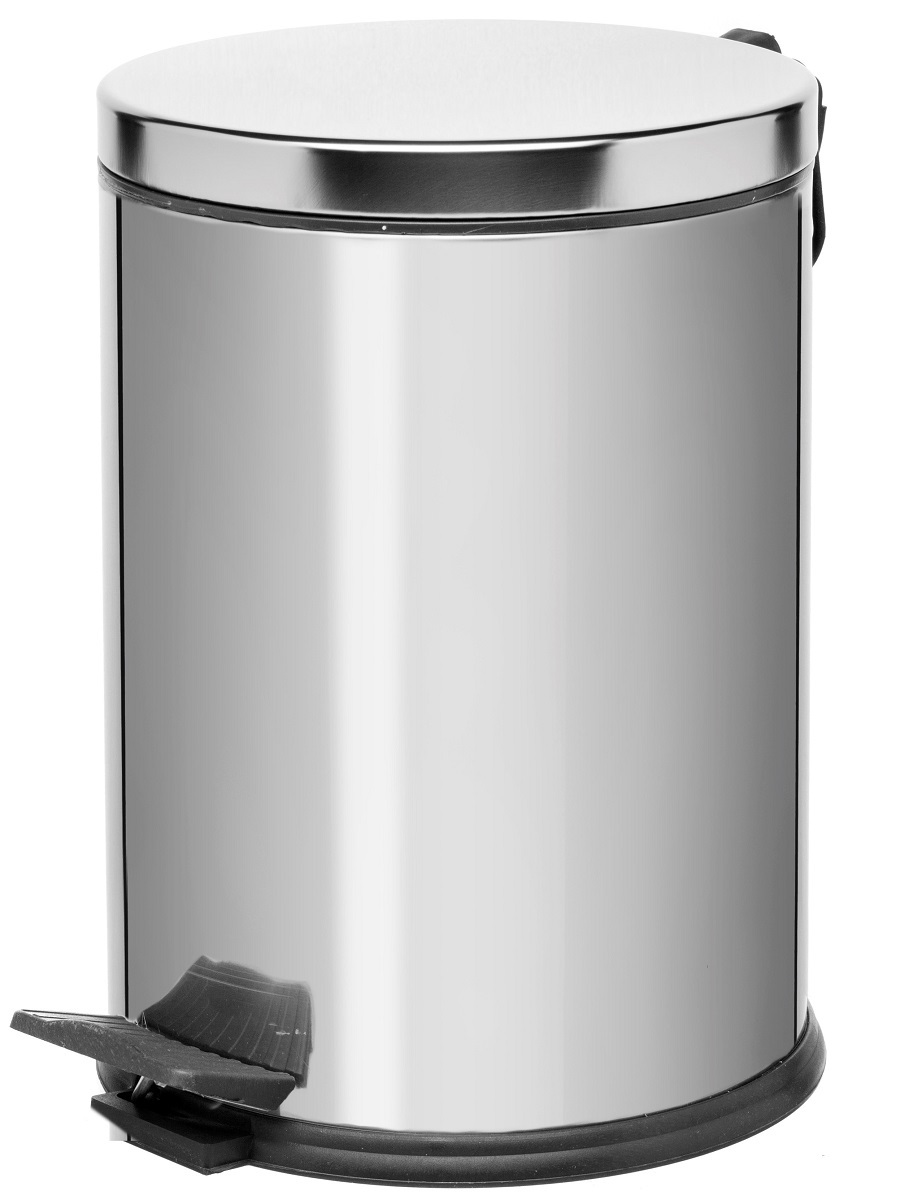 Вёдра с педалью и крышкой Antila Soft Close 12L Chrome NAVAKO 11009