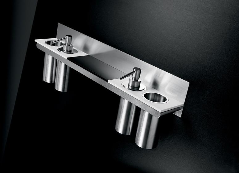Fir Italia Отдельностоящий держатель зубных щеток из нержавеющей стали Accessoriessteel Abin02b - Вид №5