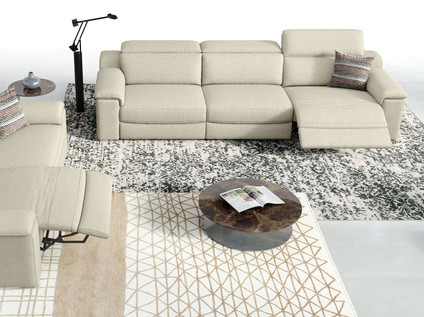 3-местный тканевый диван Sofanella MACELLO XXL ARCH-00075440 - Вид №3