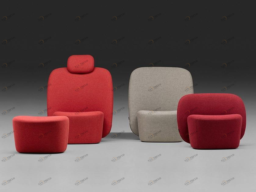 mminterier Кресло из ткани Oval sun-id-1461613