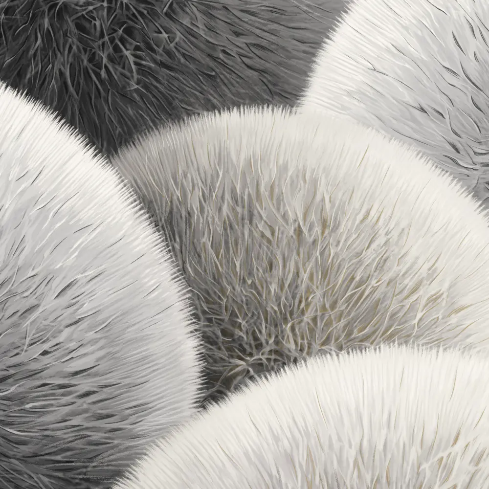 Флизелиновые обои Anturage Puff - глубокий черный рельеф 89373720 STLM-0829844 - Вид №1