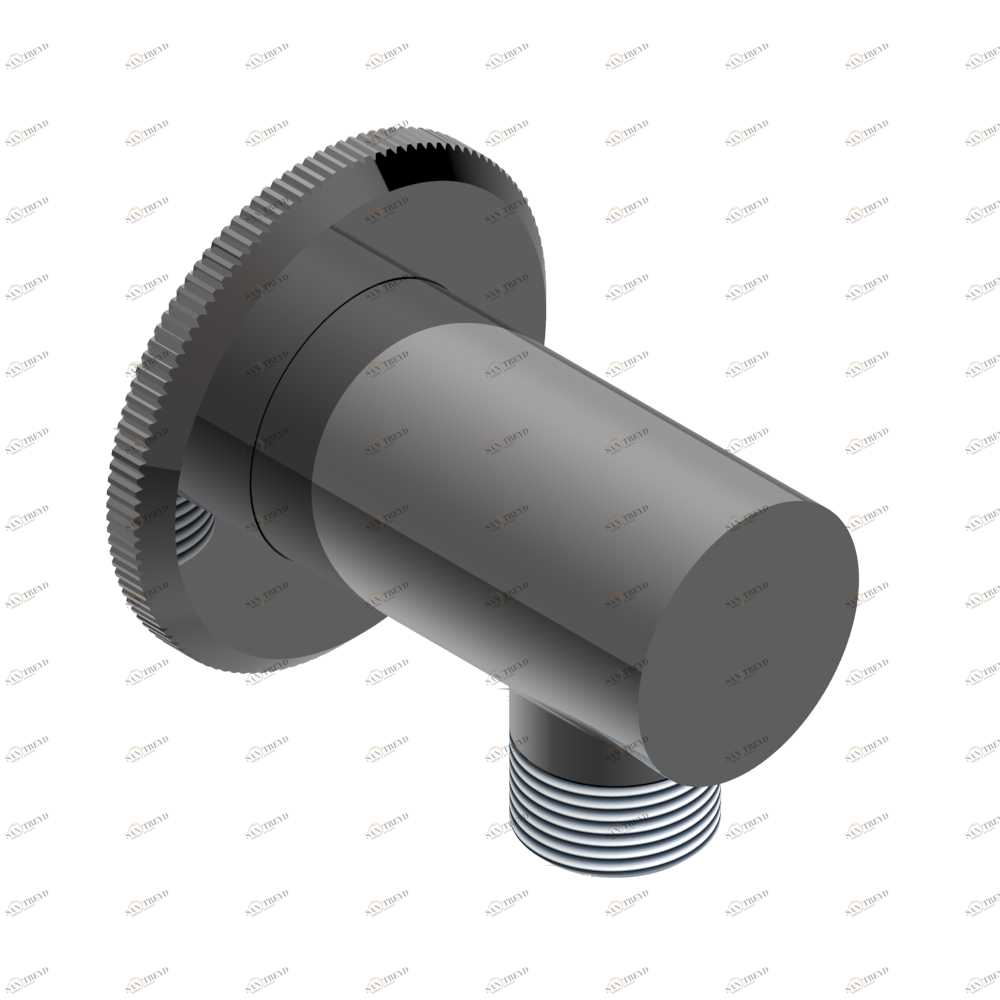 A55-53E Вывод 1/2" встраиваемый в стену Thg-paris Art Déco с рукоятками Matt graphite PVD A55-53E CAT.F