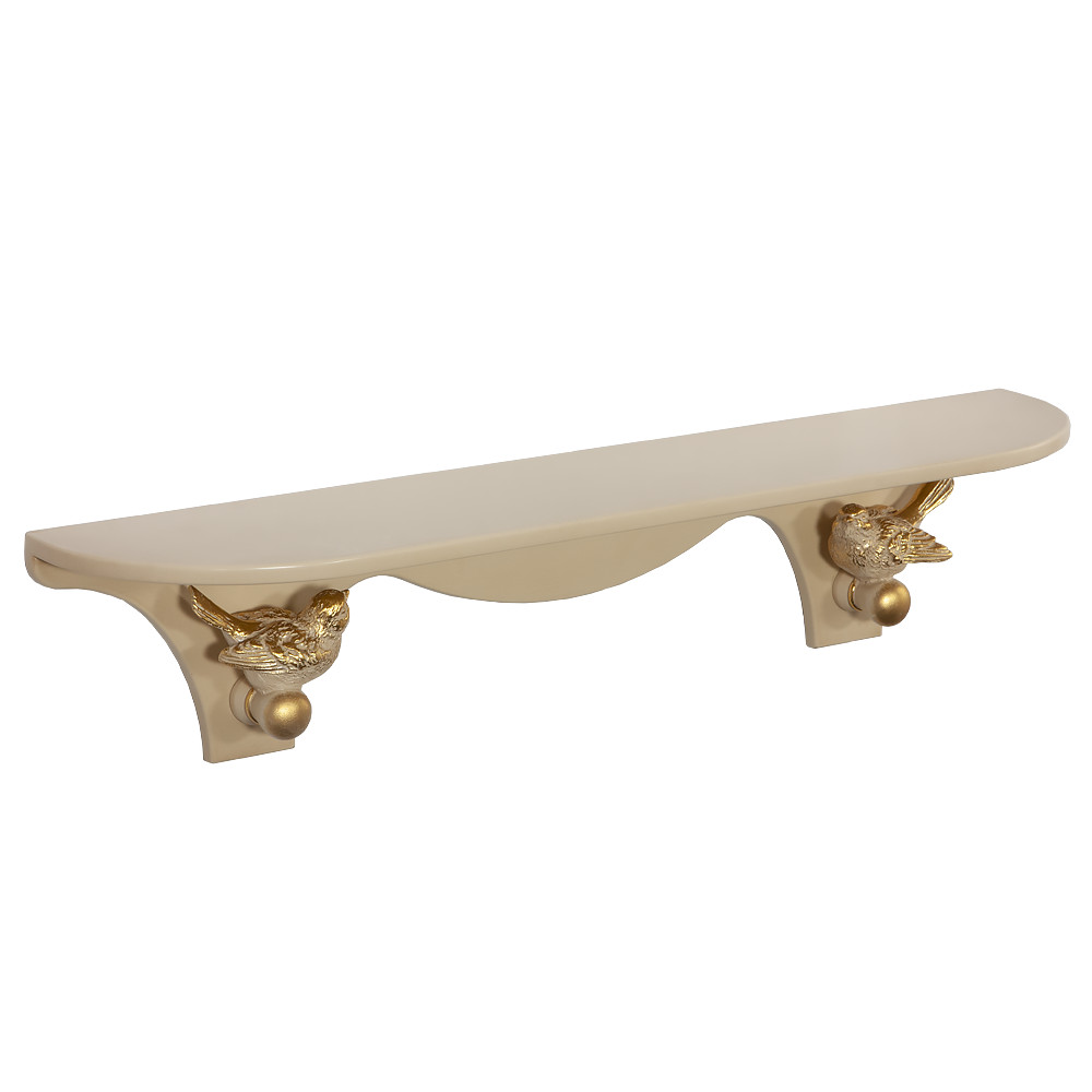 13067 Полка Гармония большая Айвори BOGACHO 4627179652326