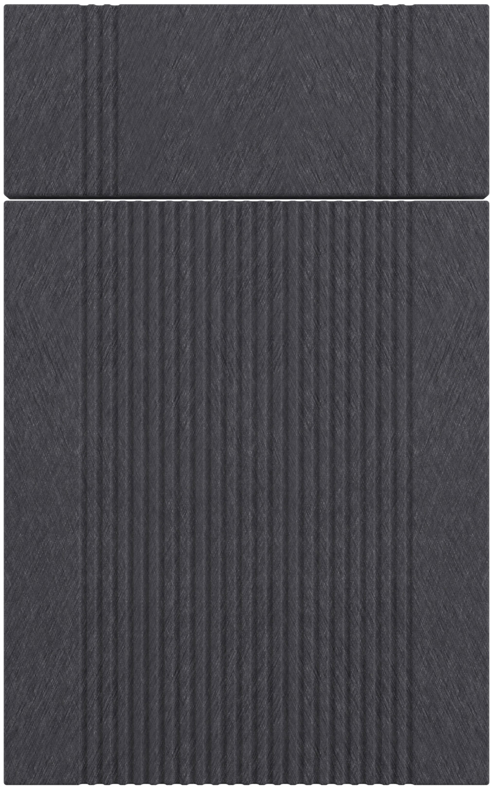 Фасады для кухни Модерн Фрезеровка «Риффель» Аура графит №537 SIDAK SIST553-13322