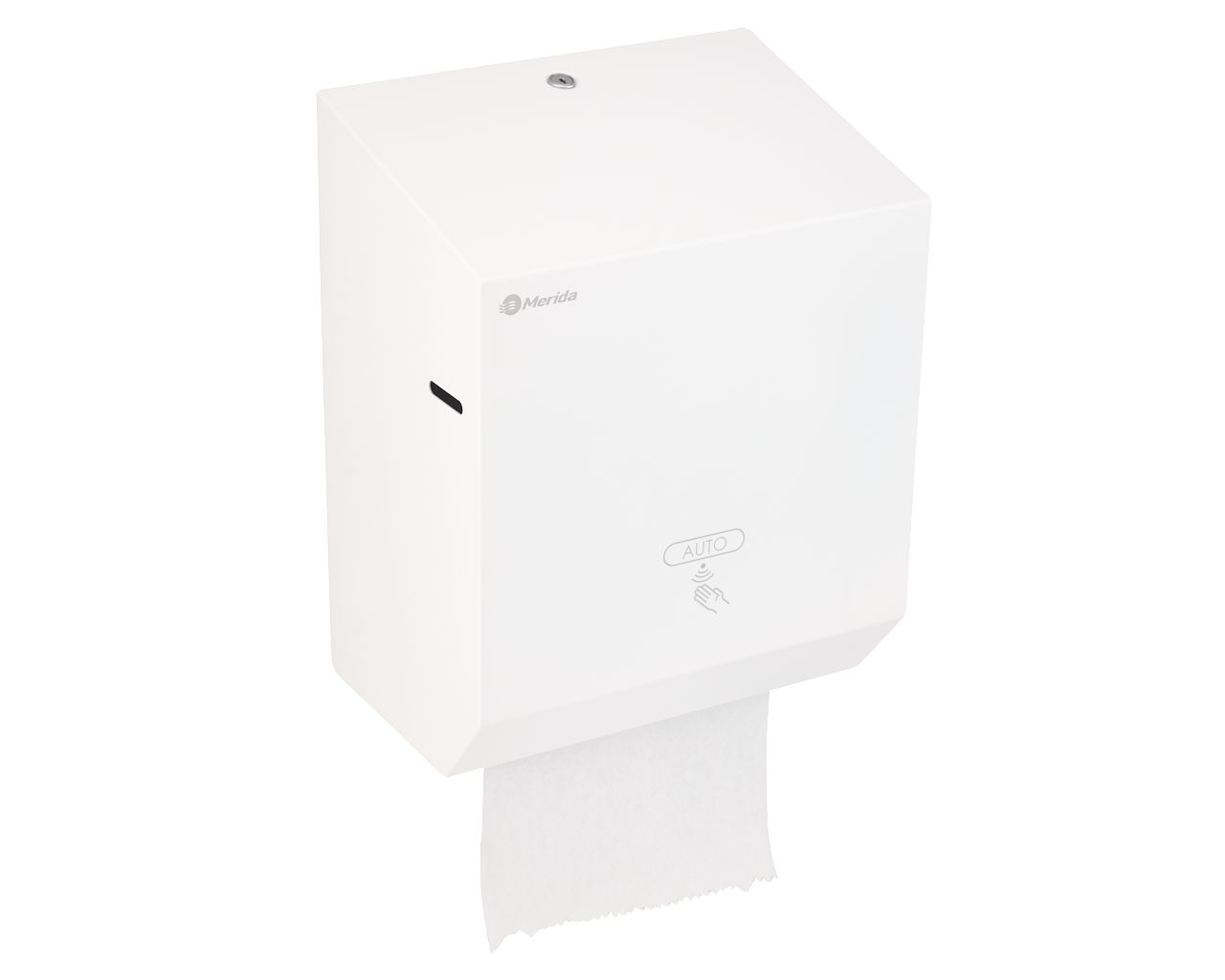 CSB503 Автоматический бесконтактный диспенсер для бумажных полотенец в рулонах STELLA WHITE LINE AUTOMATIC MAXI, белый Merida  - Вид №10