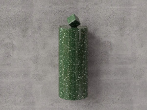 Керамическая мусорная корзина