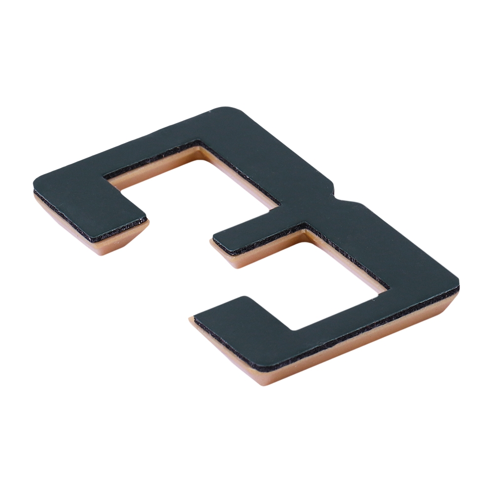 Дверной номер  «3», 37х5х60 мм, золото LJPS0089 Public Steel Россия  - Вид №3